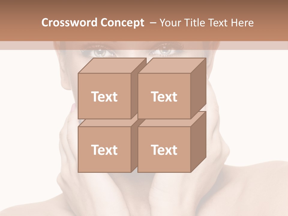 Face Background Care PowerPoint Template