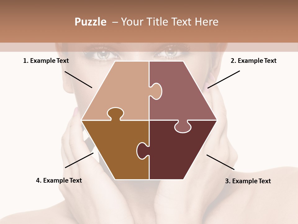 Face Background Care PowerPoint Template