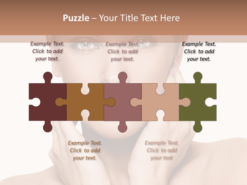 Face Background Care PowerPoint Template