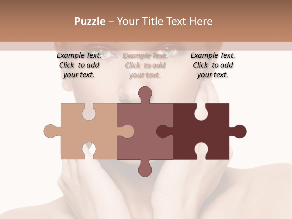 Face Background Care PowerPoint Template