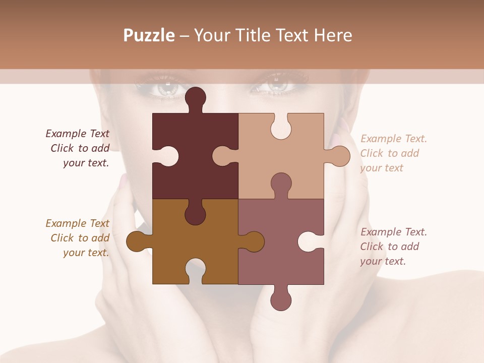 Face Background Care PowerPoint Template