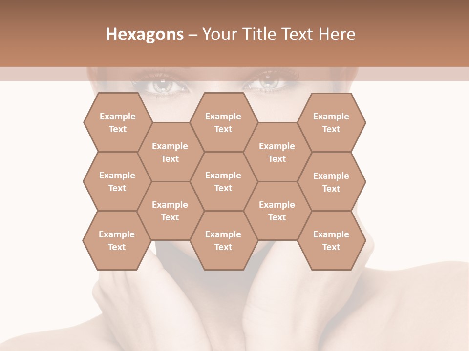 Face Background Care PowerPoint Template