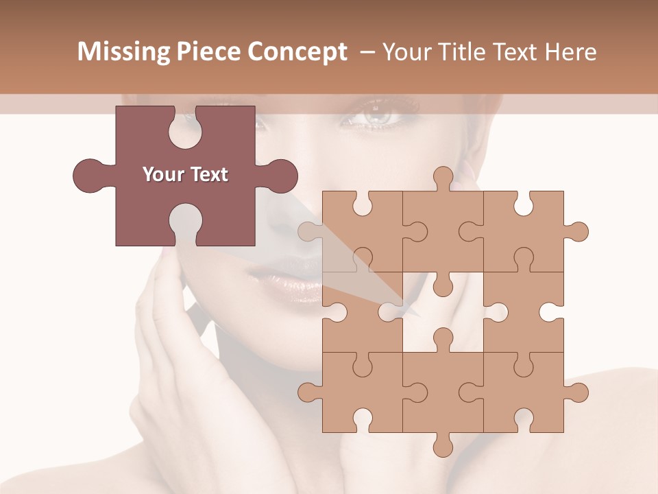 Face Background Care PowerPoint Template