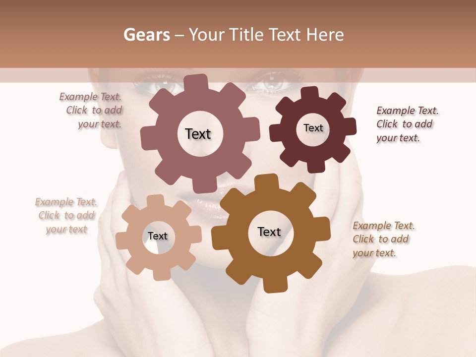 Face Background Care PowerPoint Template