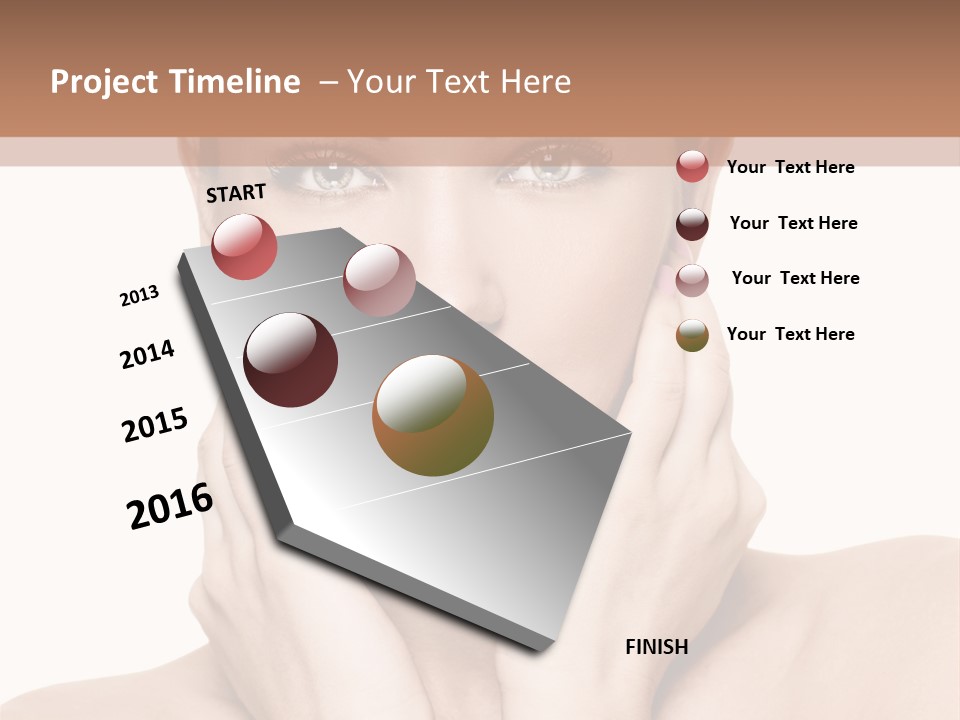 Face Background Care PowerPoint Template