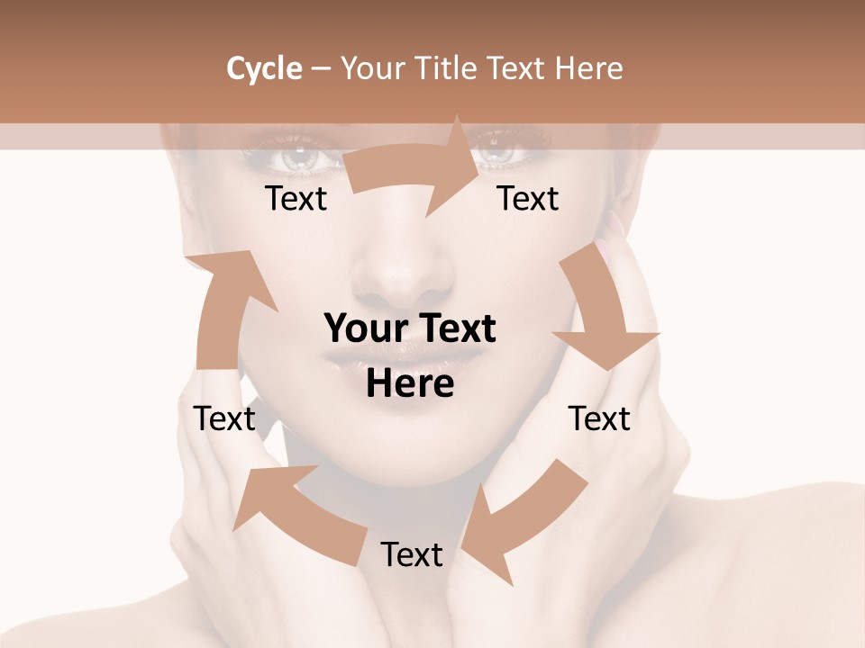 Face Background Care PowerPoint Template