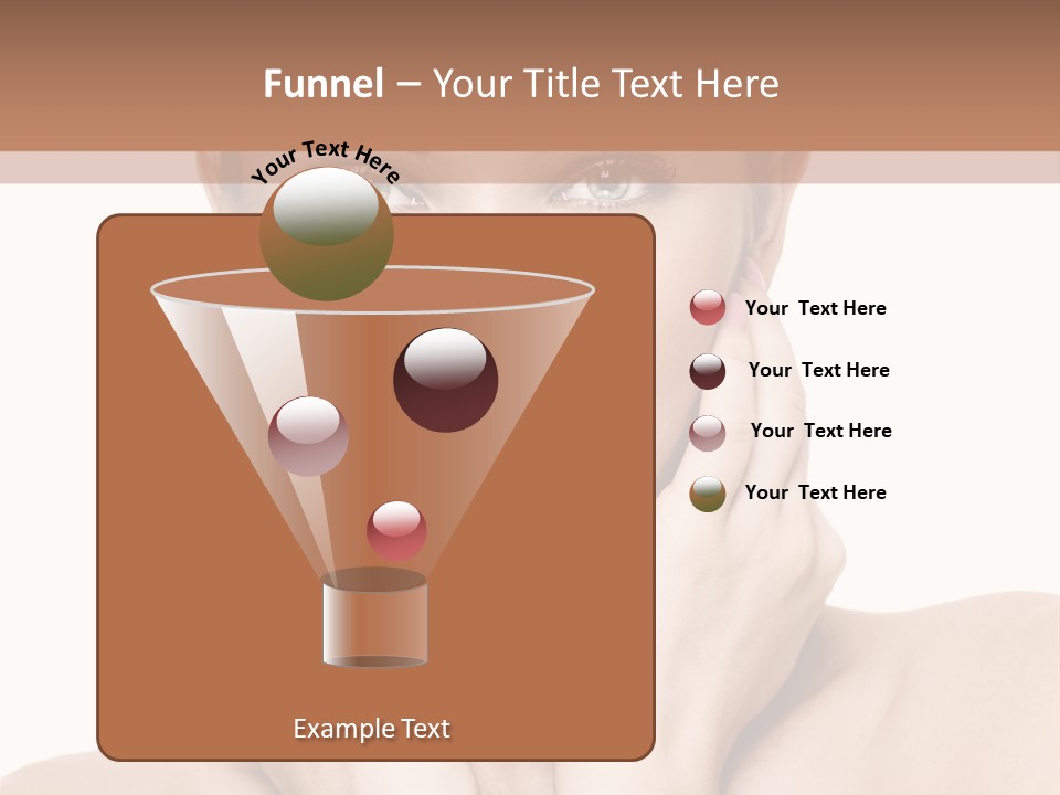 Face Background Care PowerPoint Template