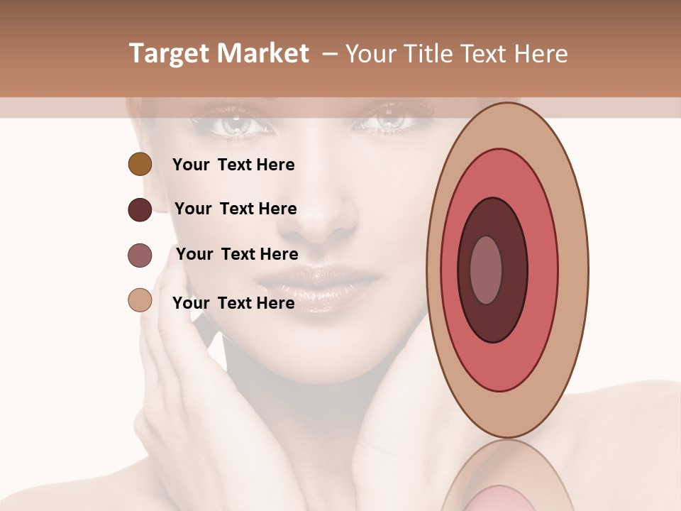 Face Background Care PowerPoint Template