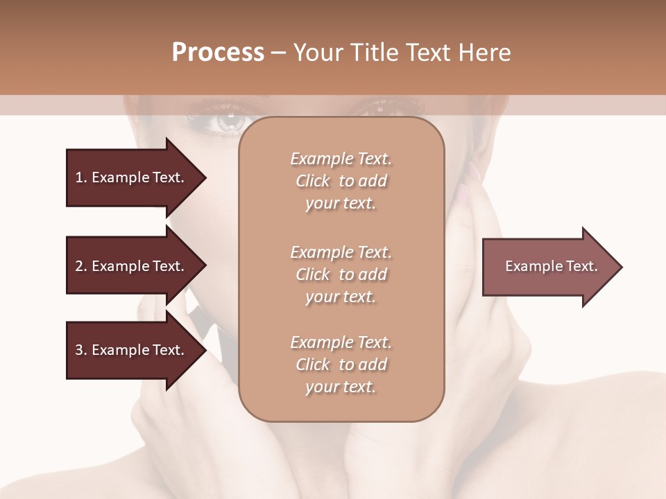 Face Background Care PowerPoint Template