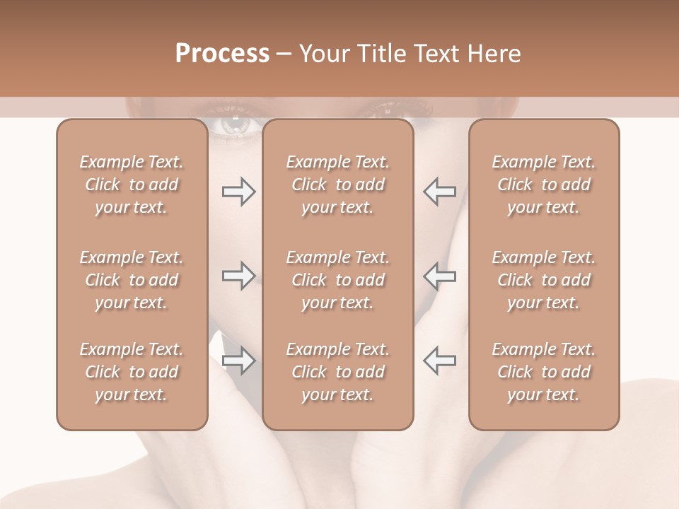 Face Background Care PowerPoint Template