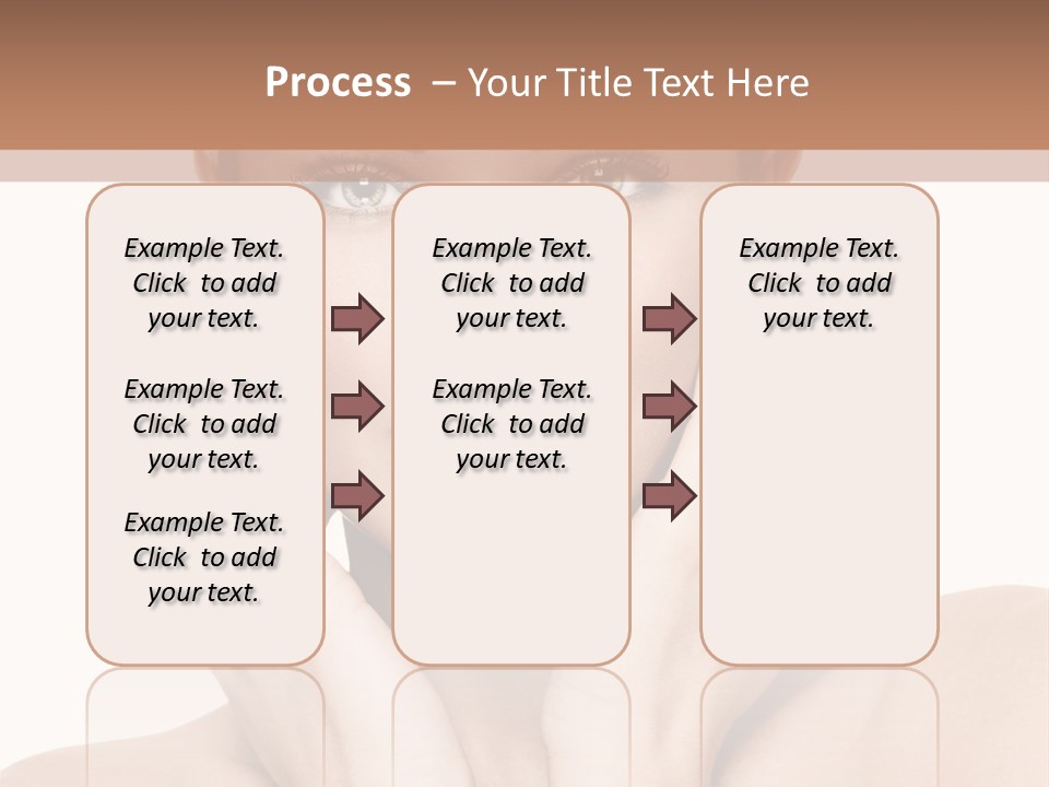 Face Background Care PowerPoint Template