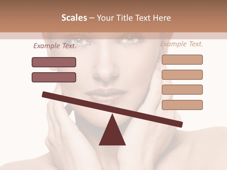 Face Background Care PowerPoint Template