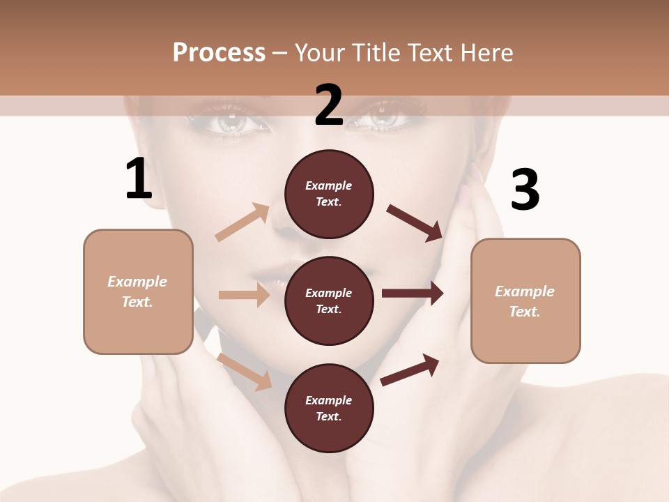 Face Background Care PowerPoint Template
