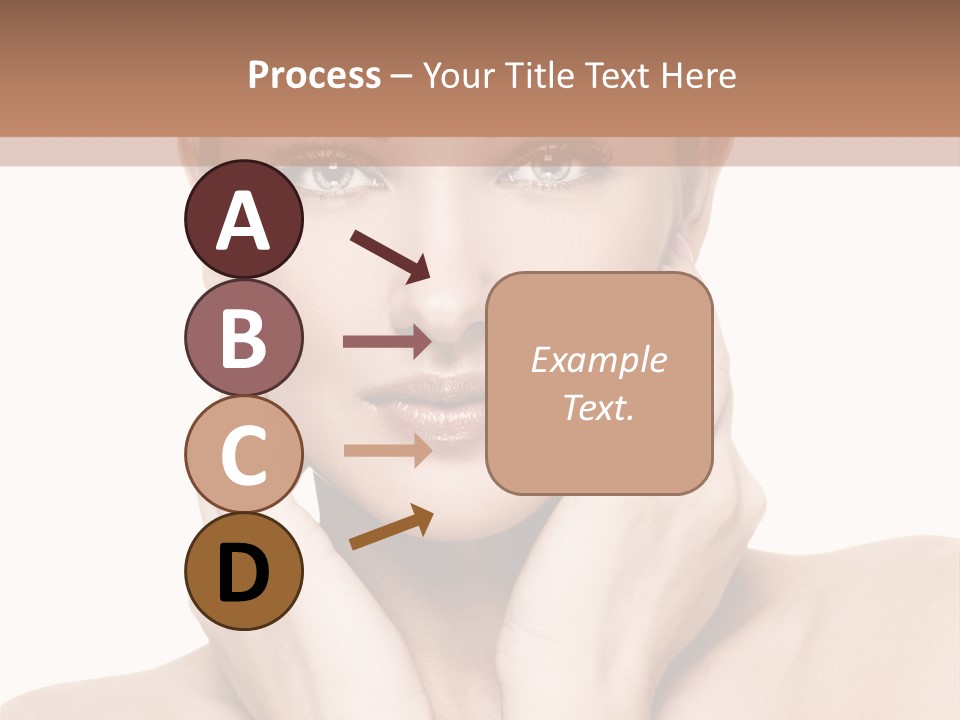 Face Background Care PowerPoint Template