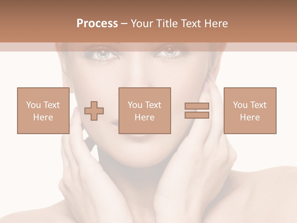 Face Background Care PowerPoint Template
