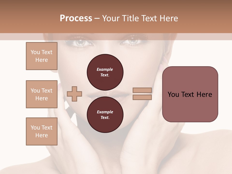 Face Background Care PowerPoint Template