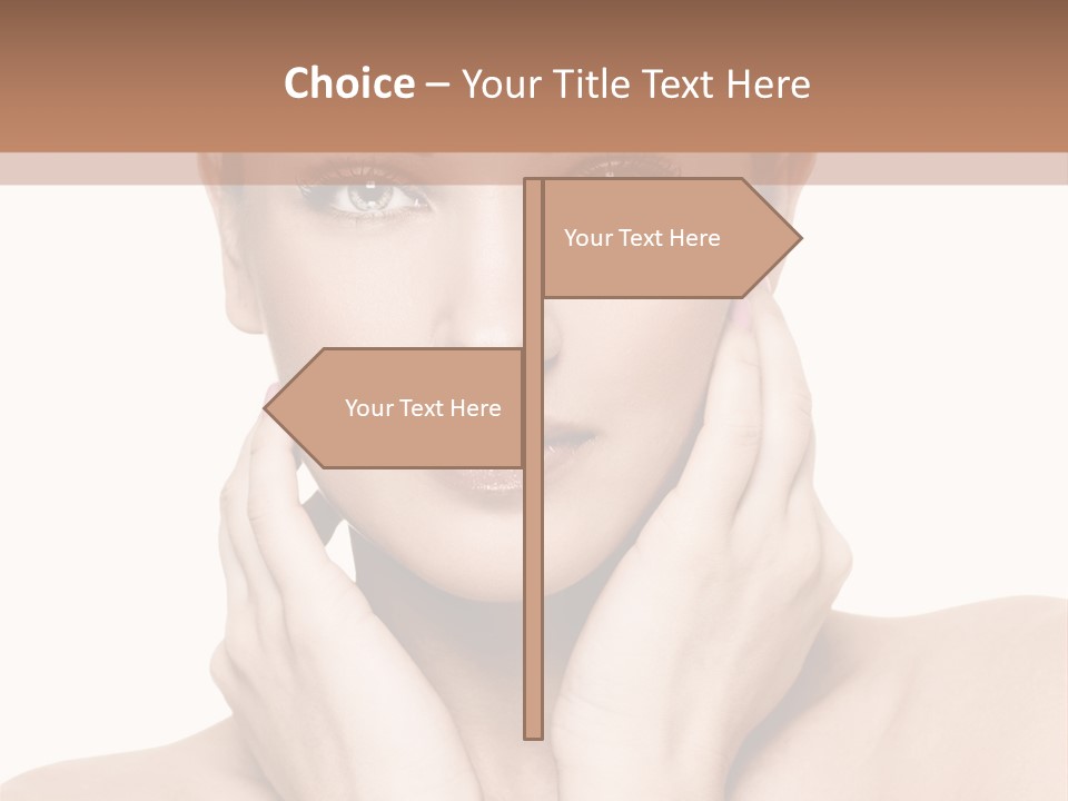 Face Background Care PowerPoint Template