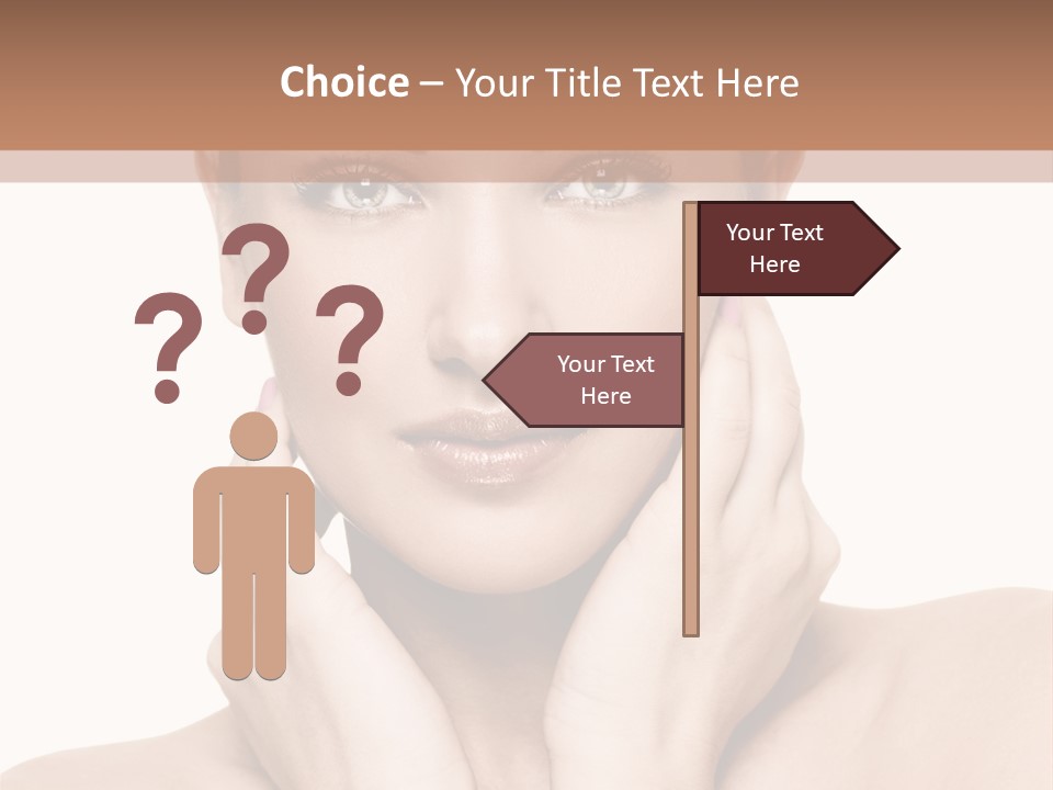 Face Background Care PowerPoint Template