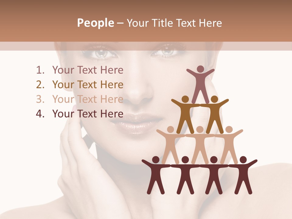 Face Background Care PowerPoint Template