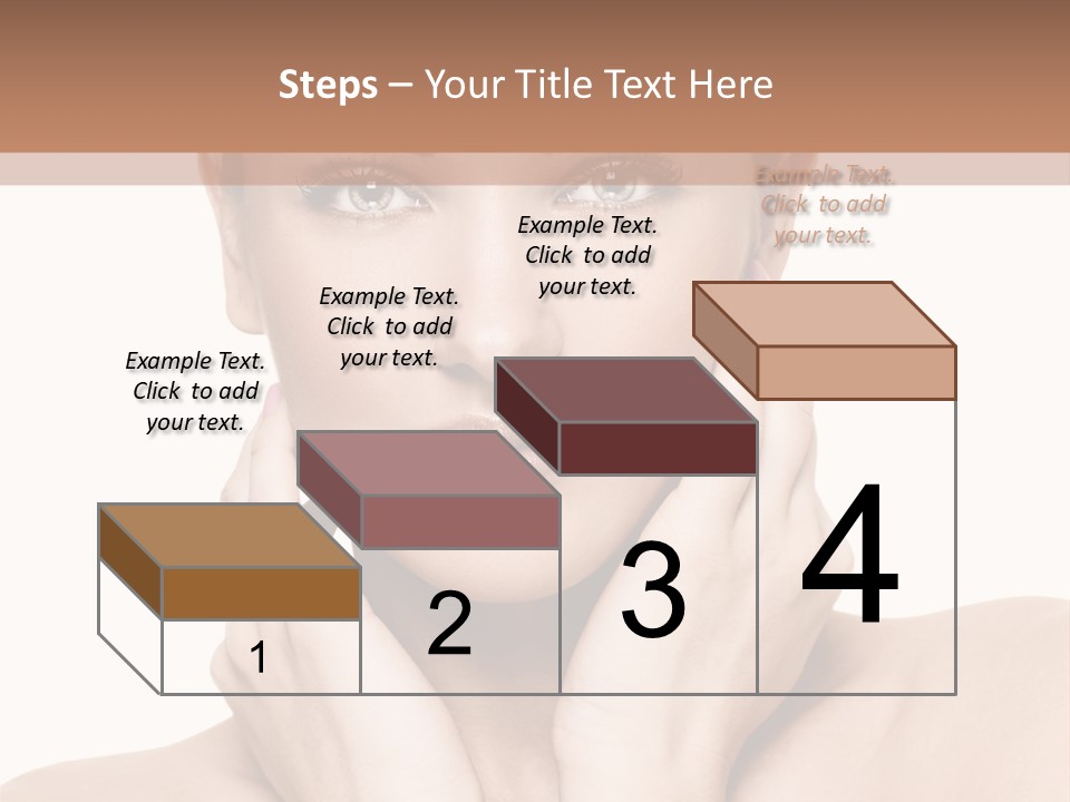 Face Background Care PowerPoint Template
