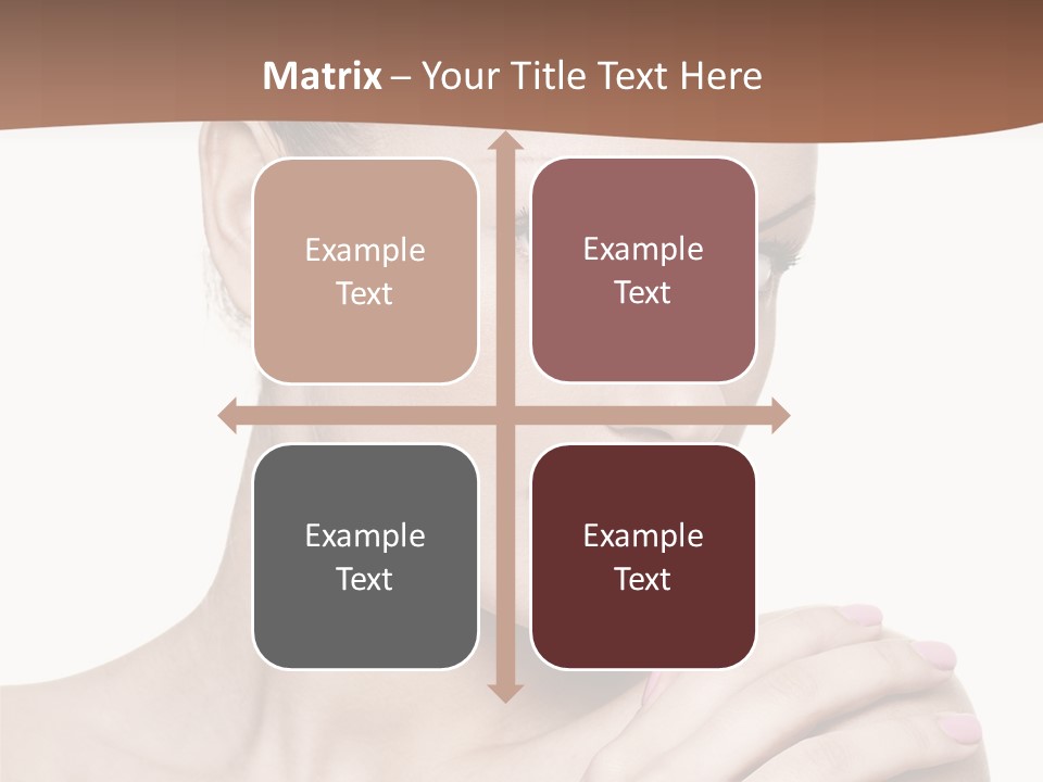 Girl Health Calm PowerPoint Template