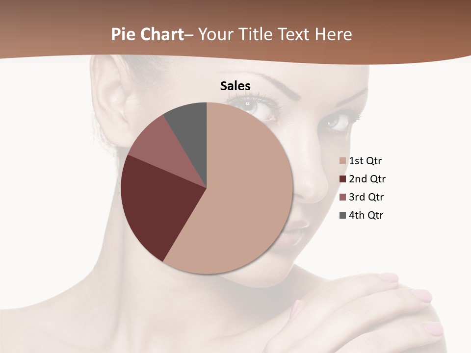 Girl Health Calm PowerPoint Template