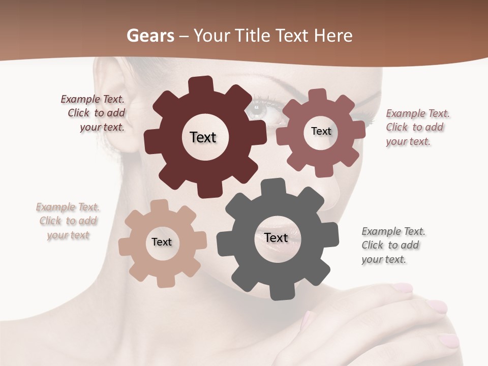 Girl Health Calm PowerPoint Template