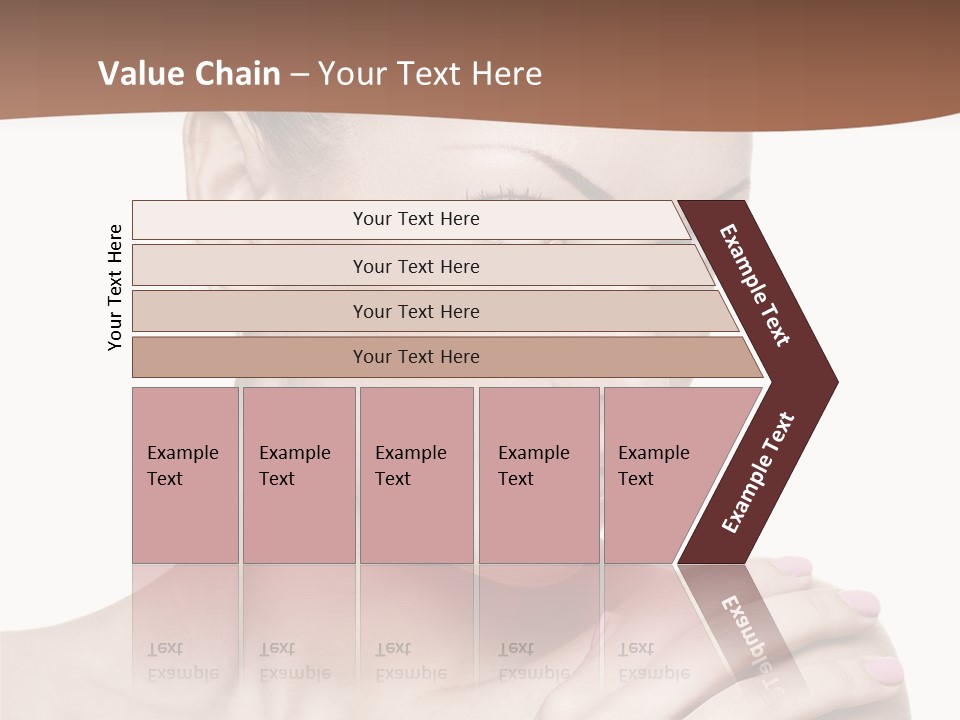 Girl Health Calm PowerPoint Template