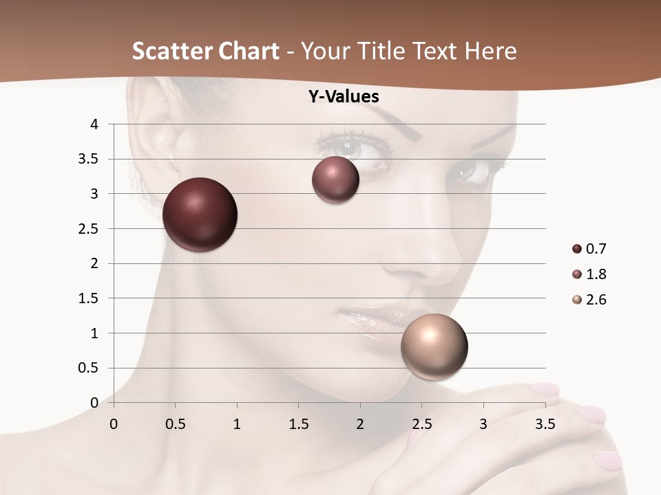 Girl Health Calm PowerPoint Template