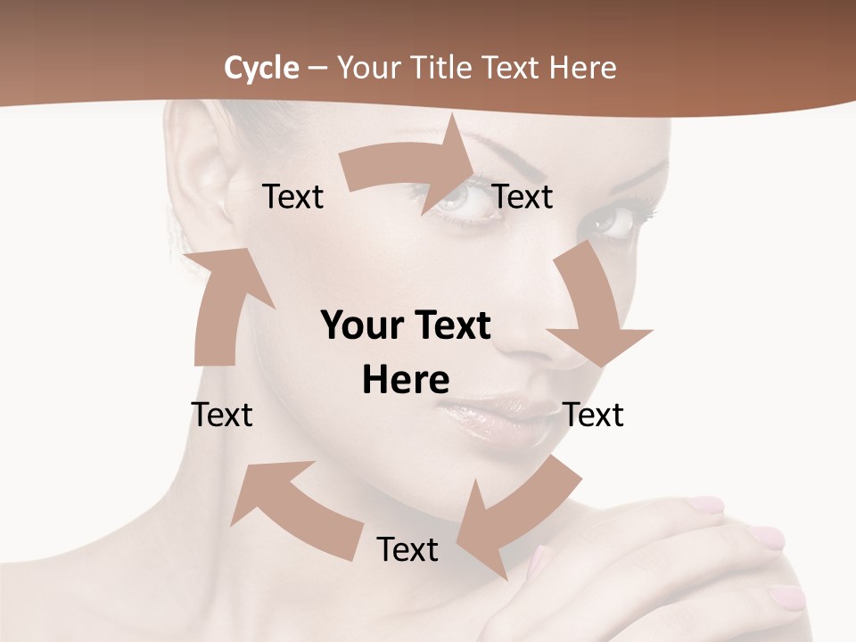 Girl Health Calm PowerPoint Template