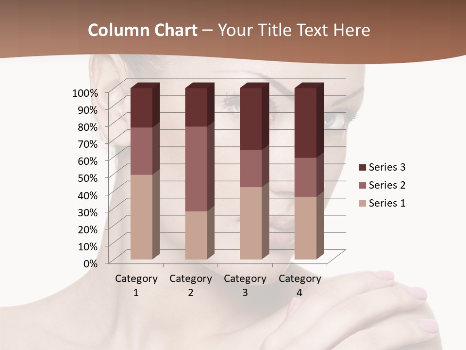 Girl Health Calm PowerPoint Template