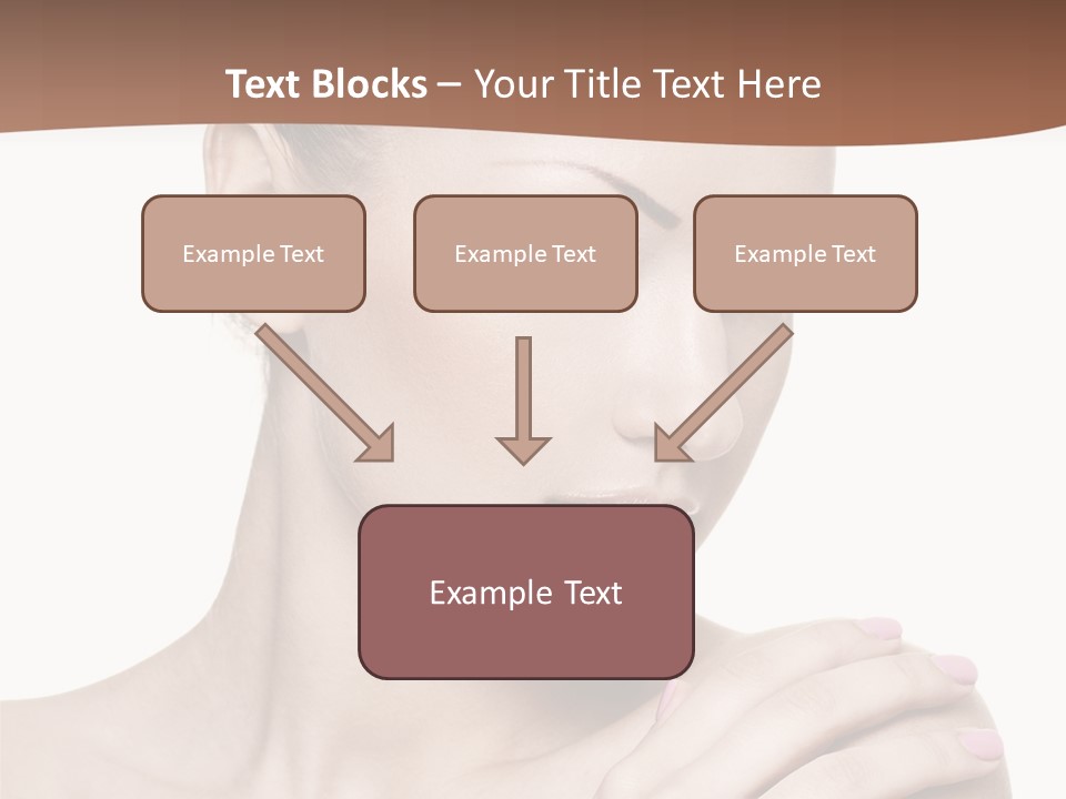 Girl Health Calm PowerPoint Template