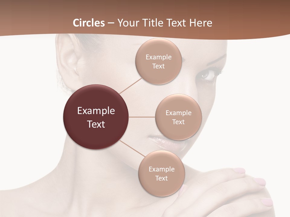 Girl Health Calm PowerPoint Template