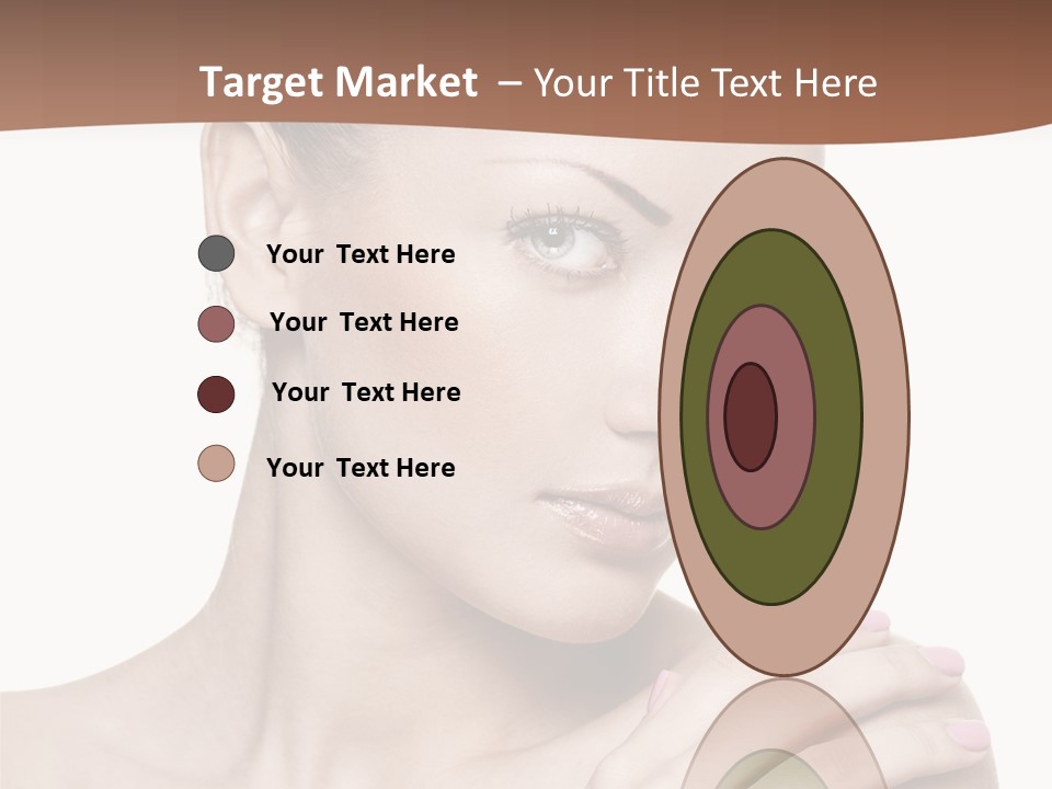 Girl Health Calm PowerPoint Template