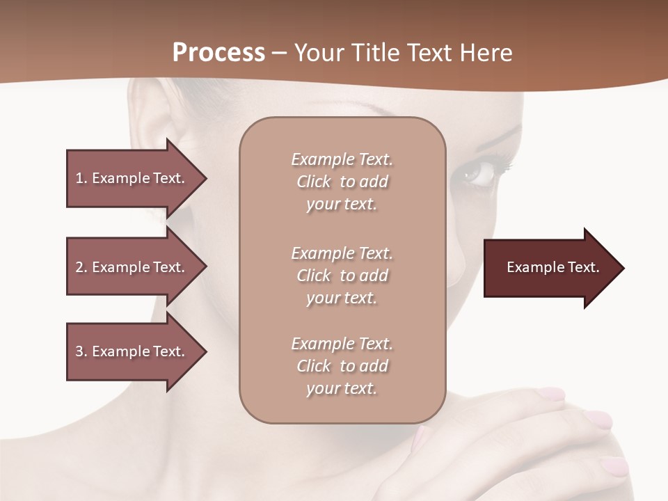 Girl Health Calm PowerPoint Template