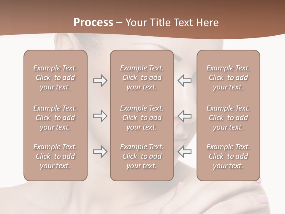 Girl Health Calm PowerPoint Template
