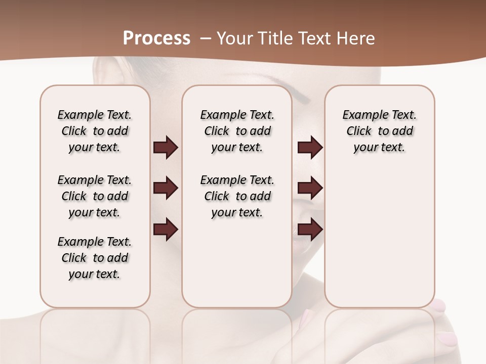 Girl Health Calm PowerPoint Template