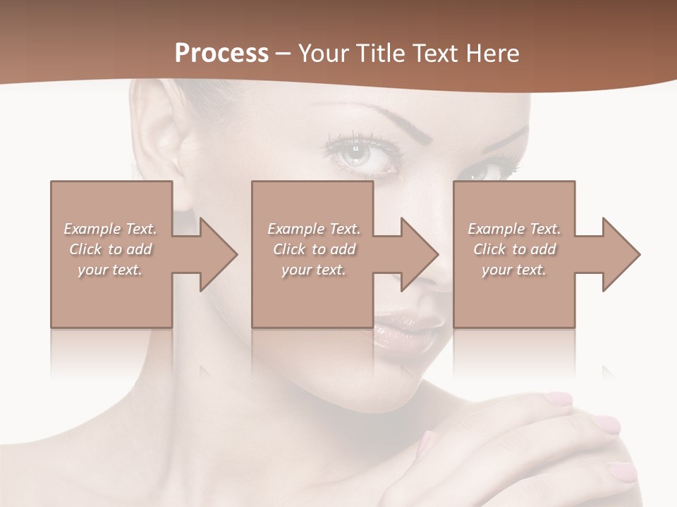 Girl Health Calm PowerPoint Template