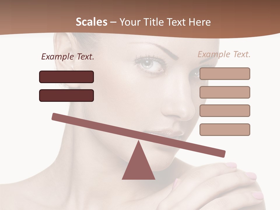 Girl Health Calm PowerPoint Template