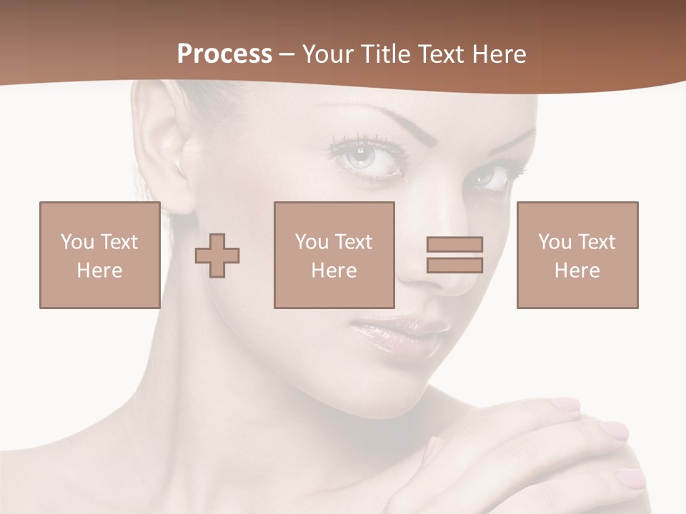 Girl Health Calm PowerPoint Template