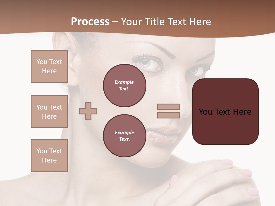 Girl Health Calm PowerPoint Template