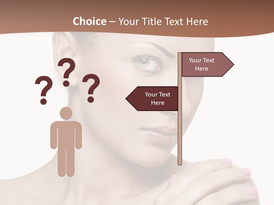 Girl Health Calm PowerPoint Template