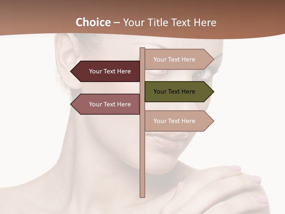 Girl Health Calm PowerPoint Template