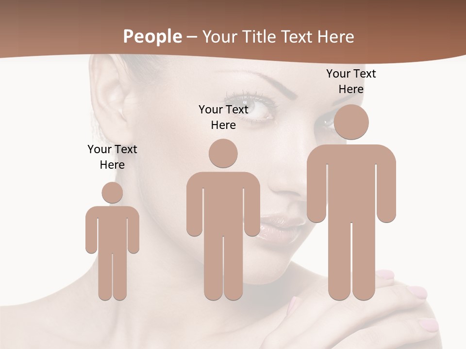 Girl Health Calm PowerPoint Template