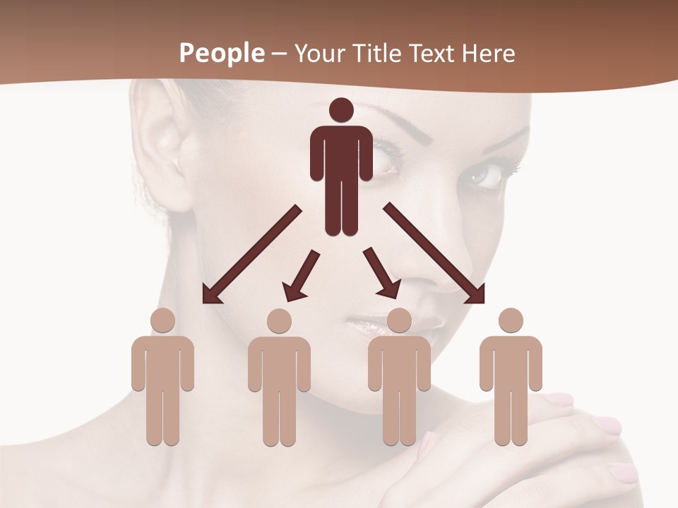 Girl Health Calm PowerPoint Template