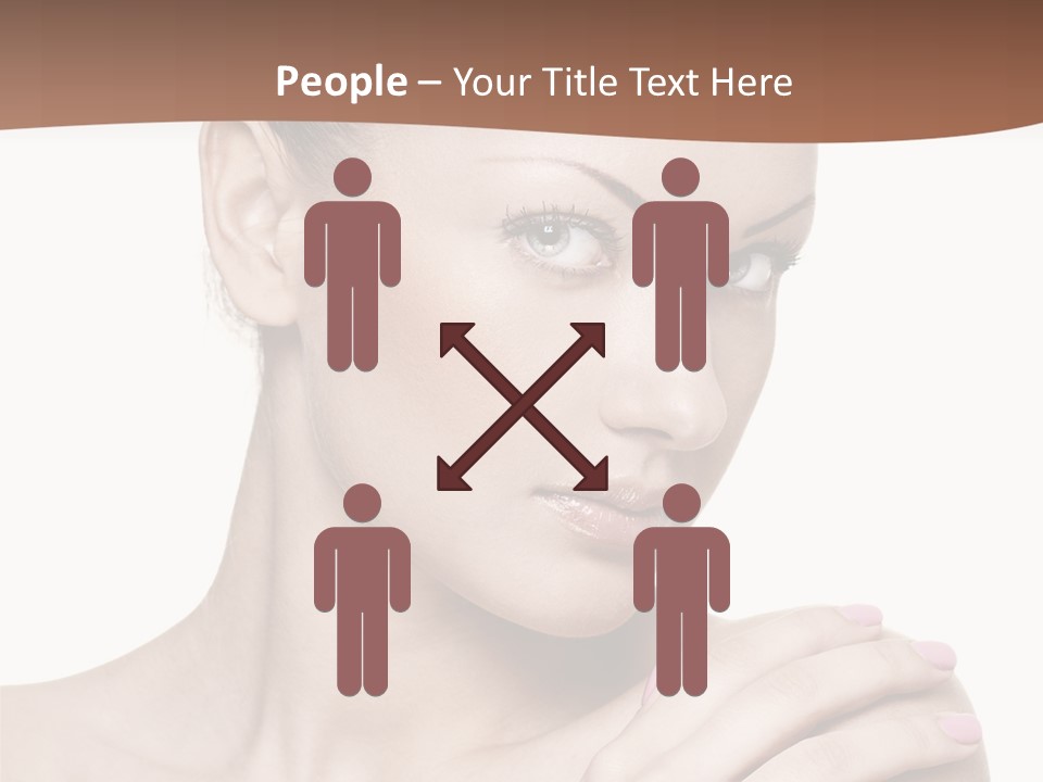 Girl Health Calm PowerPoint Template