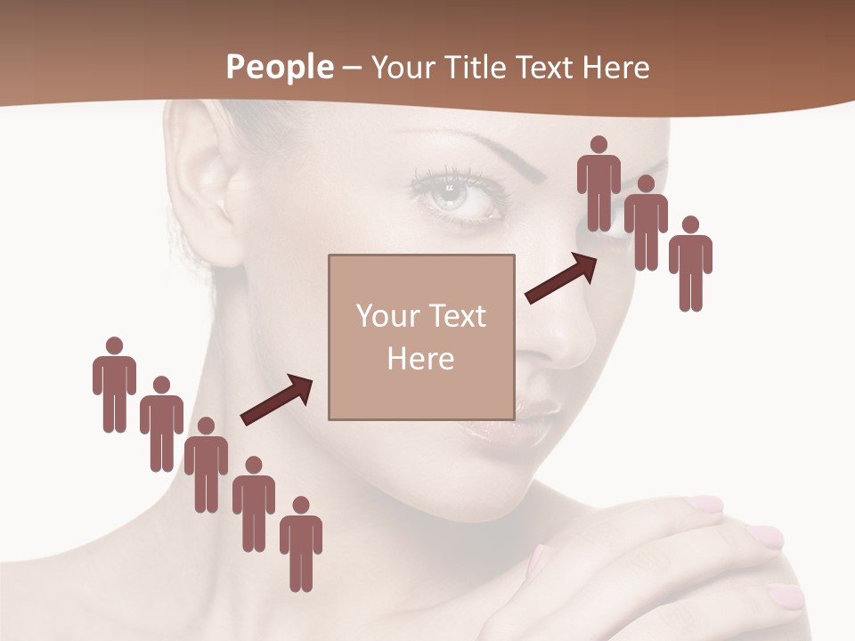 Girl Health Calm PowerPoint Template