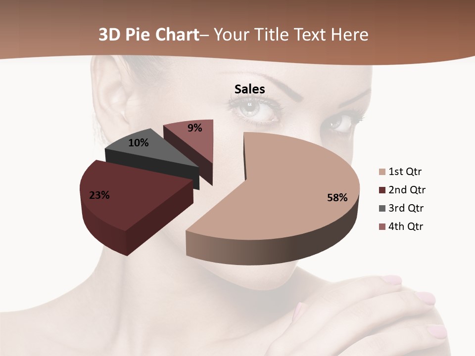 Girl Health Calm PowerPoint Template