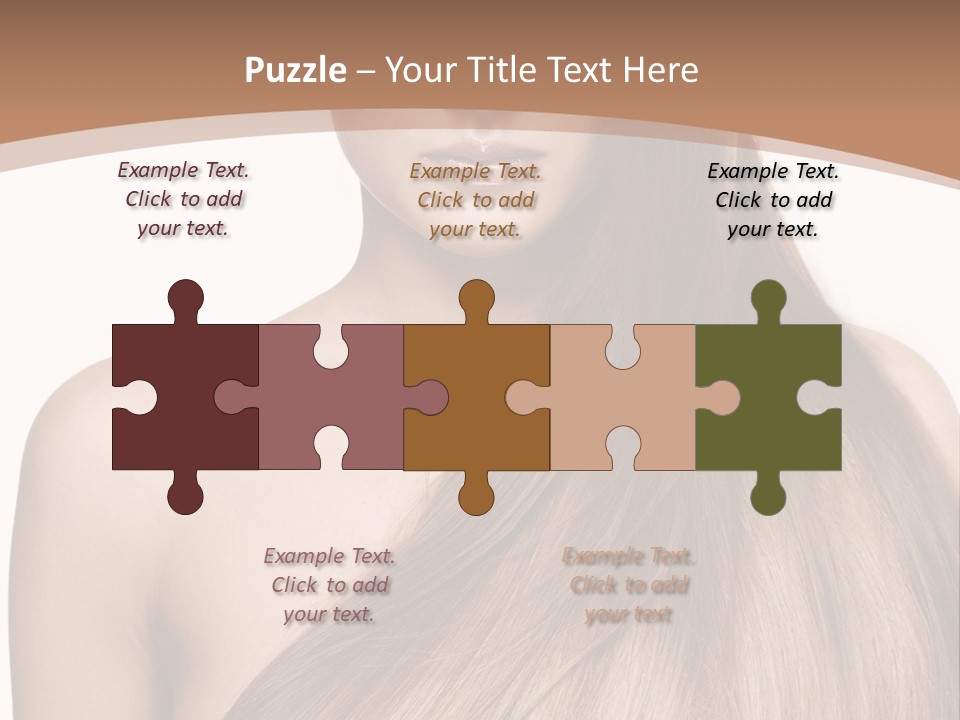 Caucasian Smile Care PowerPoint Template