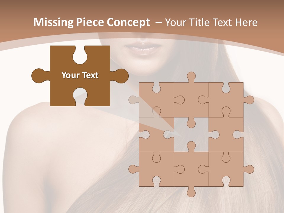 Caucasian Smile Care PowerPoint Template